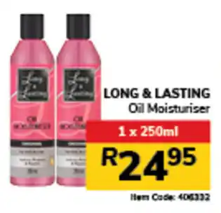 Jumbo LONG & LASTING Oil Moisturiser offer