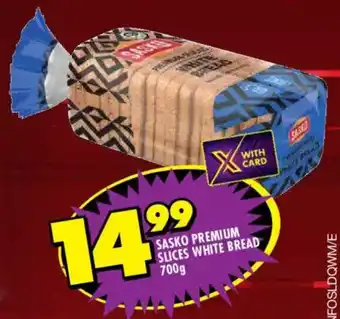 Shoprite Sasko premium slices white bread offer