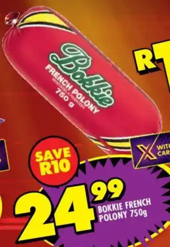 Bokkie french polony