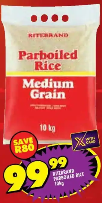 Shoprite Ritebrand Parboiled Rice offer