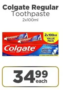 Check Star Colgate Regular Toothpaste offer