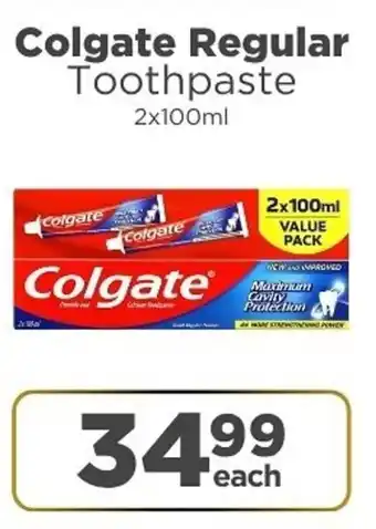 Check Star Colgate Regular Toothpaste offer