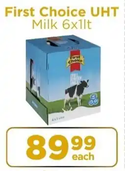Check Star First Choice UHT Milk offer