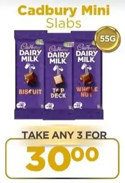 Check Star Cadbury Mini Slabs offer