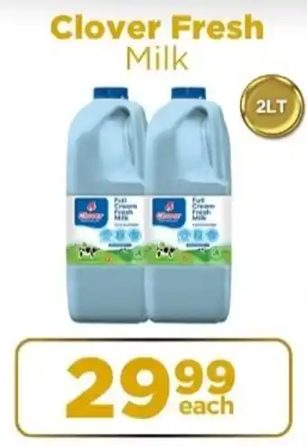 Check Star Clover Fresh Milk offer