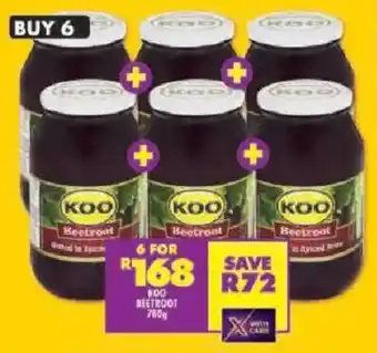 Shoprite Koo beetroot offer