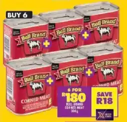Shoprite Bull brand corned meat offer