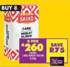Shoprite Sasko cake wheat flour offer