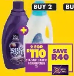 Shoprite Sta-soft fabric conditioner offer