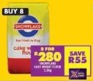Shoprite Snowflake cake wheat flour offer
