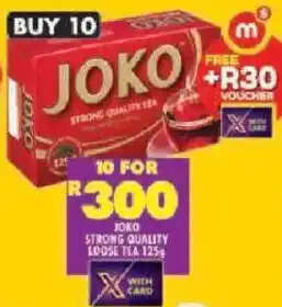 Shoprite Joko strong quality loose tea offer