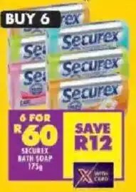 Shoprite Securex bath soap offer