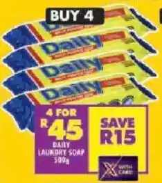Shoprite Daily laundry soap offer