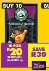 Shoprite Robertsons seasoning offer
