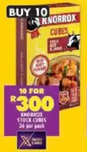 Shoprite Knorrox stock cubes offer