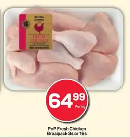 Pick n Pay Hypermarket PnP Fresh Chicken Braaipack offer