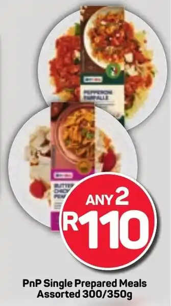 Pick n Pay Hypermarket PnP Single Prepared Meals Assorted offer