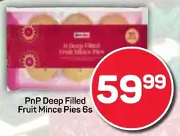 Pick n Pay Hypermarket PnP Deep Filled Fruit Mince Pies offer