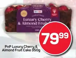 Pick n Pay Hypermarket PnP Luxury Cherry & Almond Fruit Cake offer