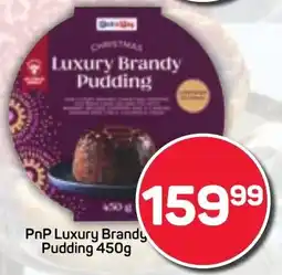 Pick n Pay Hypermarket PnP Luxury Brandy Pudding offer
