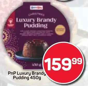 Pick n Pay Hypermarket PnP Luxury Brandy Pudding offer