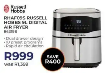 Kloppers Russell Hobbs Digital Air Fryer offer