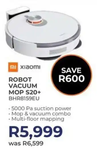 Kloppers Xiaomi robot vacuum mop s20+ offer