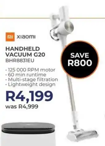 Kloppers Xiaomi handheld vacuum G20 offer