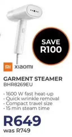 Kloppers Xiaomi garment steamer offer