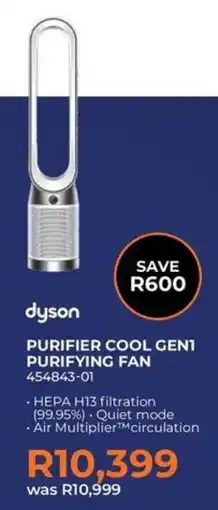 Kloppers Dyson purifier cool gen1 purifying fan offer