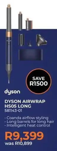 Kloppers Dyson airwrap HS05 long offer