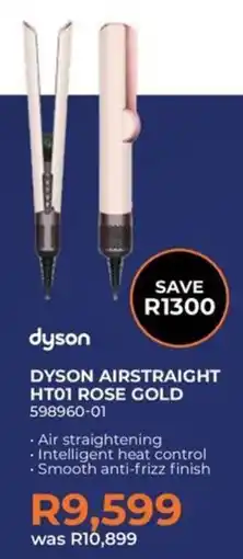 Kloppers Dyson airstraight ht01 rose gold offer