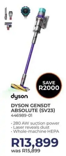Kloppers Dyson Gen5dt Absolute offer