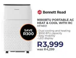 Kloppers Bennett Read 9000btu portable ac heat & cool with rc offer