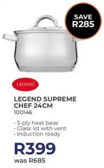 Kloppers Legend supreme chef offer
