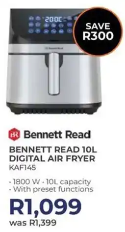 Kloppers Bennett read digital air fryer offer