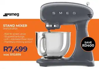 Kloppers Smeg stand mixer offer