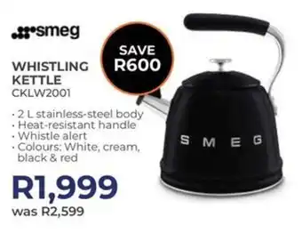 Kloppers Smeg whistling kettle offer