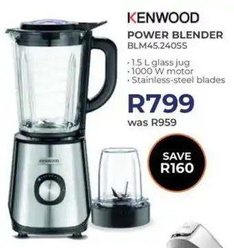 Kloppers Kenwood power blender offer