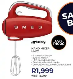 Kloppers Smeg hand mixer offer