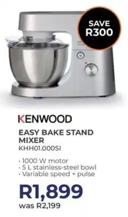 Kloppers Kenwood easy bake stand mixer offer