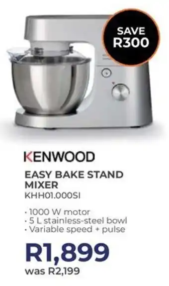 Kloppers Kenwood easy bake stand mixer offer