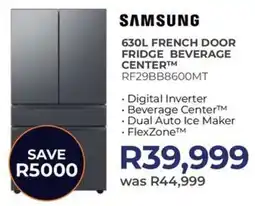 Kloppers Samsung french door fridge beverage center offer