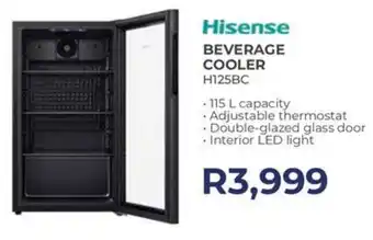 Kloppers Hisense beverage cooler offer