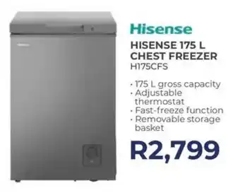 Kloppers Hisense chest freezer offer