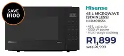 Kloppers Hisense microwave stainless offer