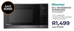 Kloppers Hisense microwave stainless offer