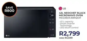 Kloppers LG neochef black microwave oven offer