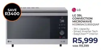 Kloppers LG Convection Microwave offer