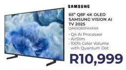 Kloppers Samsung 65" 4K QLED Vision AI TV offer